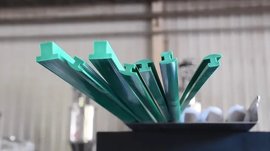  Good Quality Plastic Guide Rail Conveyor Wear Strip UHMWPE Polyethylene Guide Nylon Conveyor Componets Wear Strip